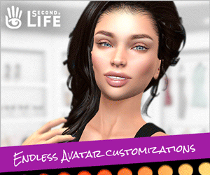 Second Life "Customization" Animated Ad Banner